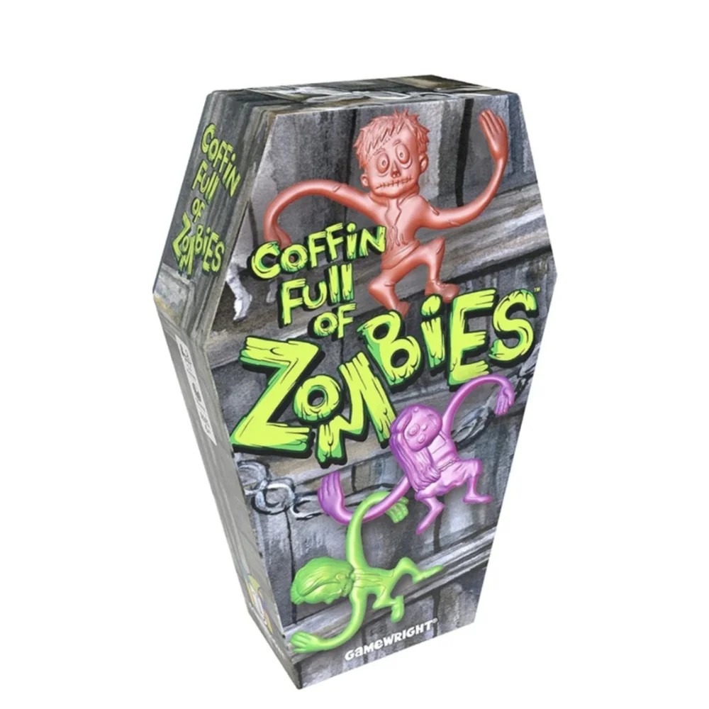 NWOT Coffin Full of Zombies Game by Gameright
